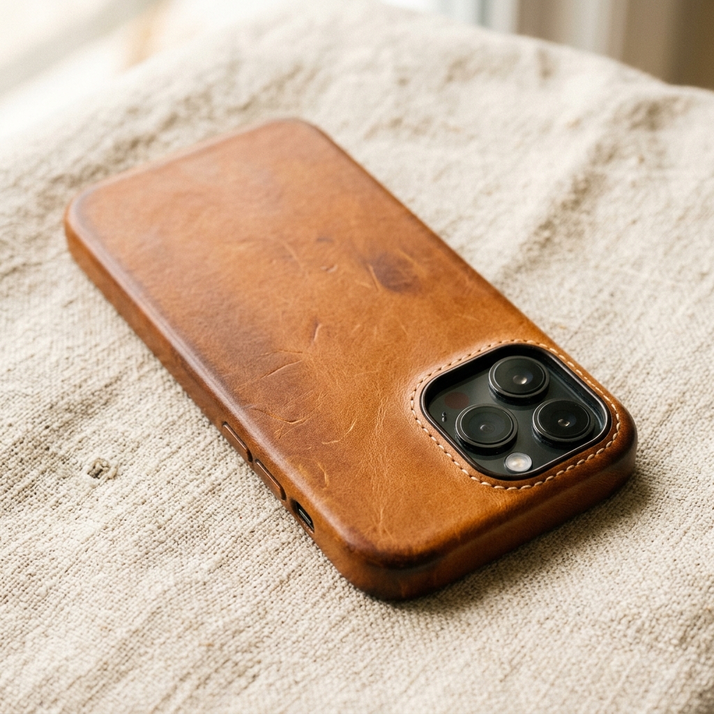 Funda Piel Caramelo Pátina Heritage